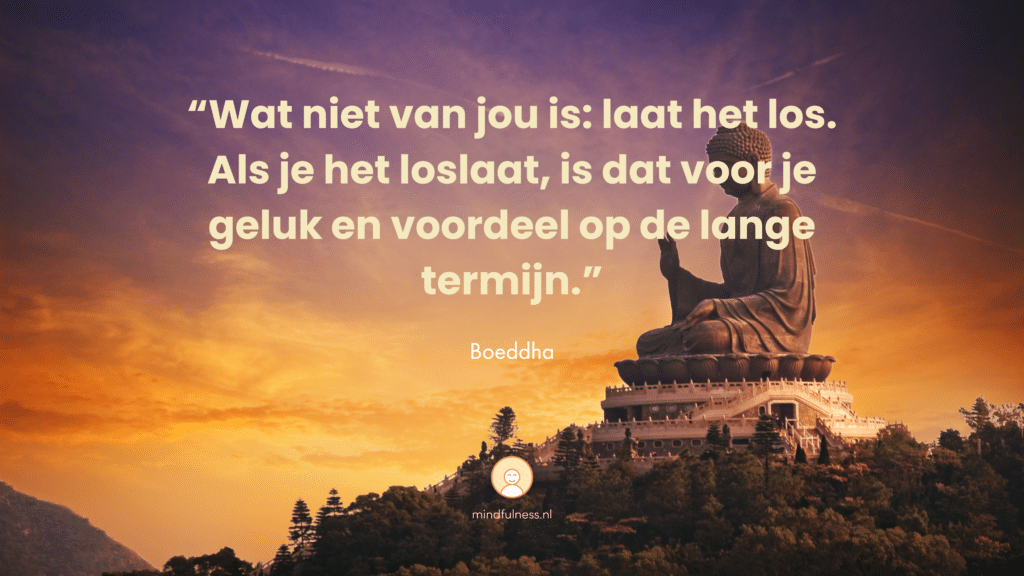 Quote Boeddha Mindfulness