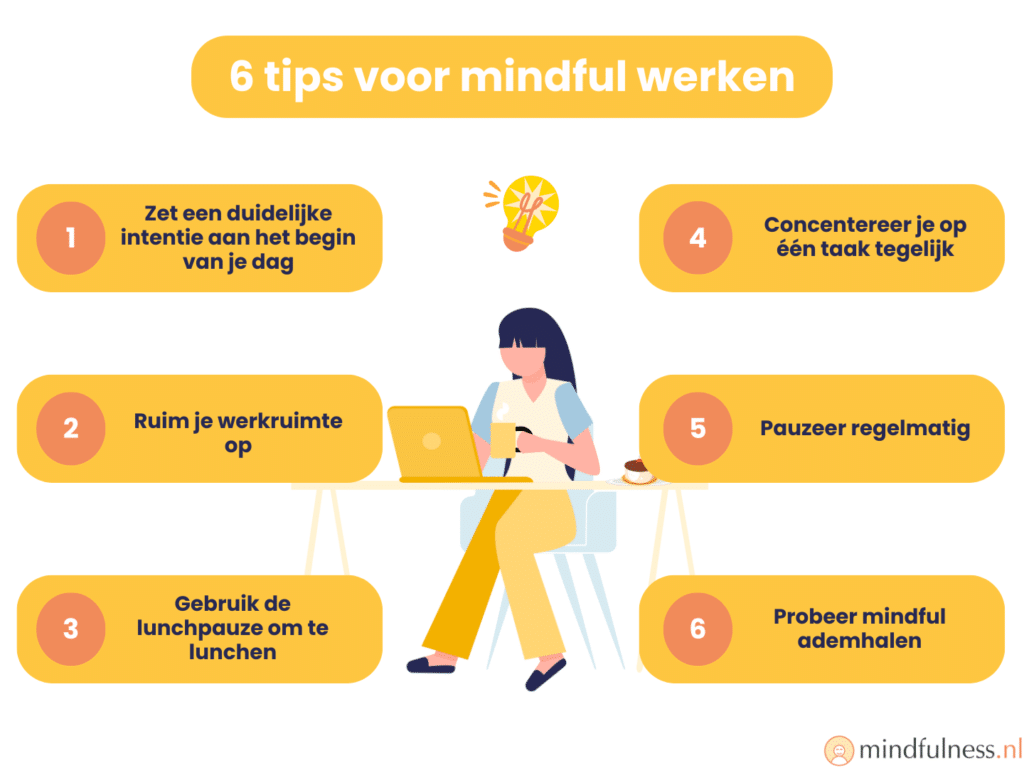 6 tips voor mindful werken
