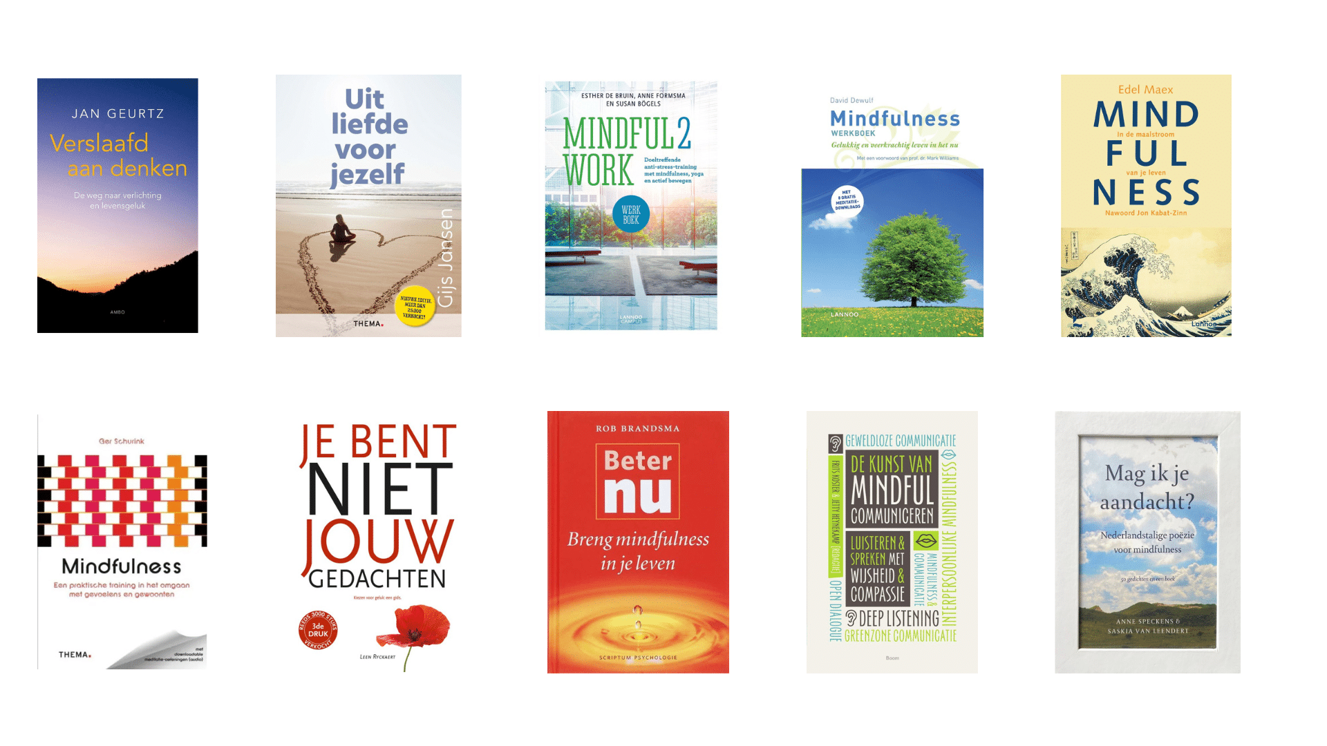 top 10 mindfulness boeken nederland